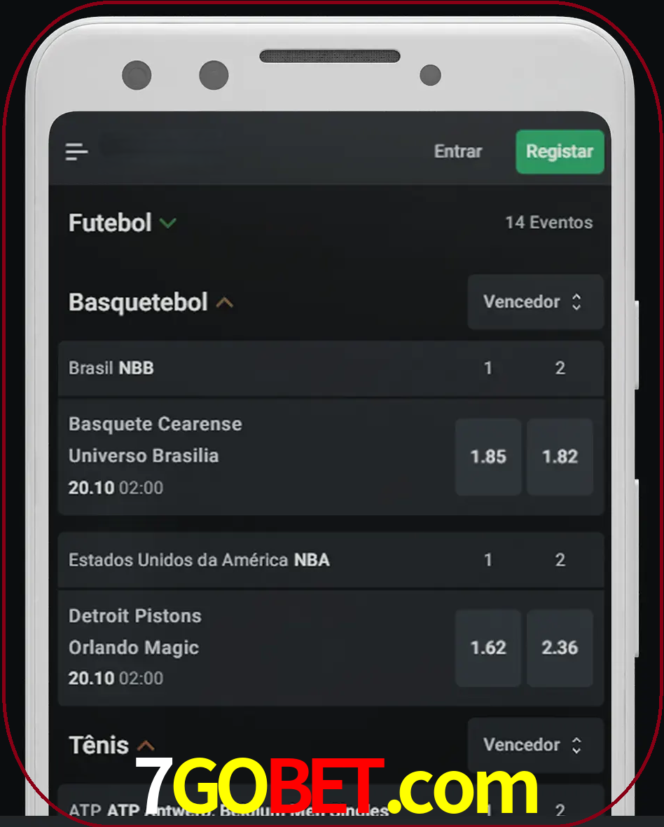Aposte e assista aos esportes em formato ao vivo.