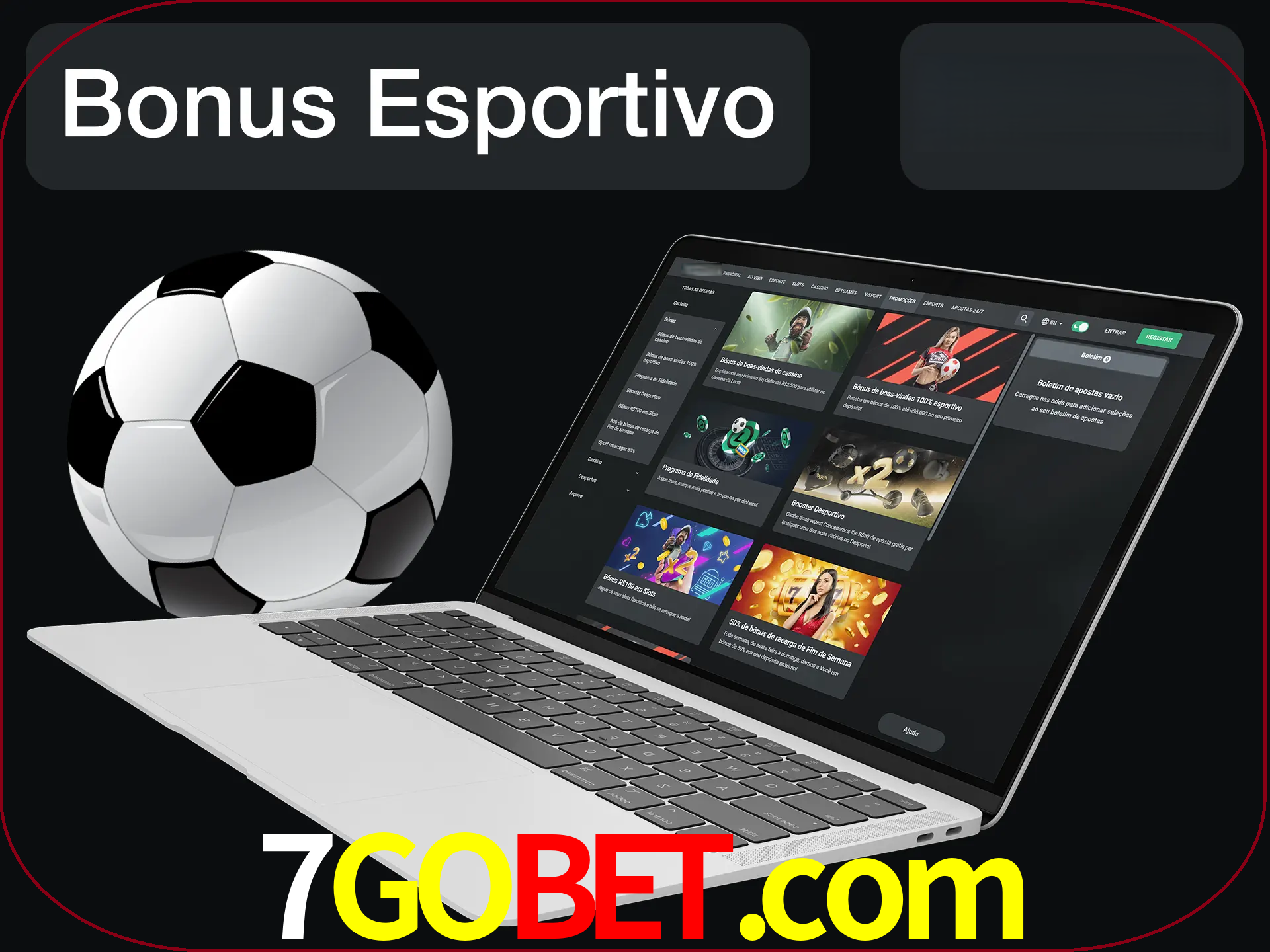 Antes de começar a apostar, use o bônus esportivo.